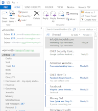 Outlook Inbox